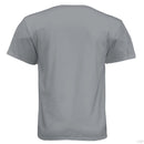 Bearded USA Flag Hanes Tee Shirt Graphite - BACK