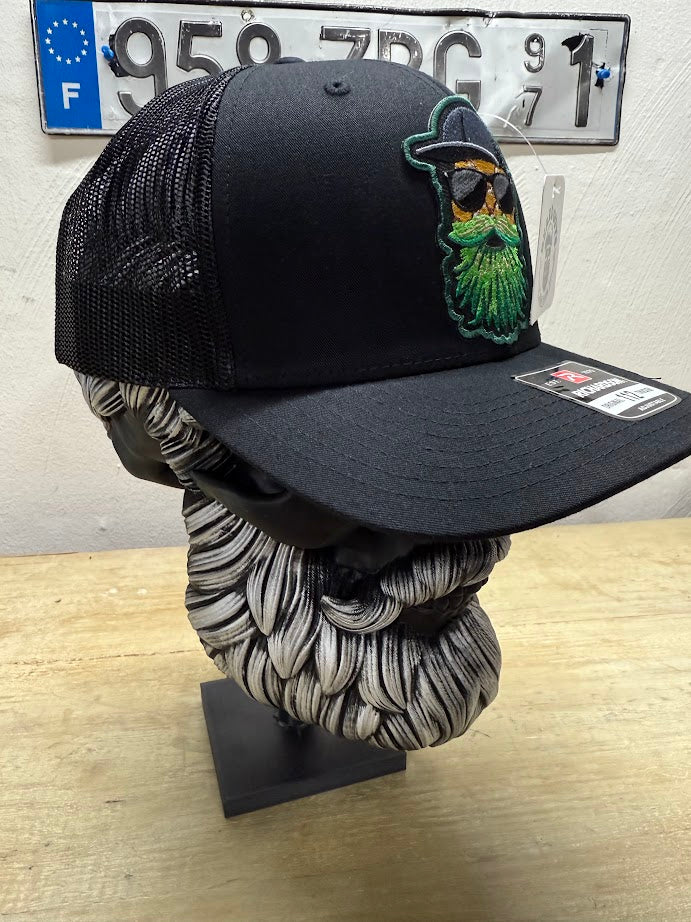 Bearded Upside Down Pineapple Richardson Trucker Hat