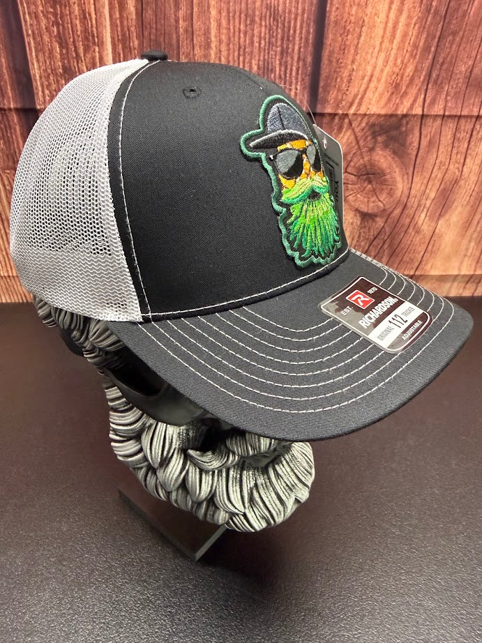 Bearded Upside Down Pineapple Richardson Trucker Hat
