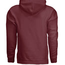 Beards & Whiskey Make Me Frisky Ladies Gildan Hoodie GARNET - BACK