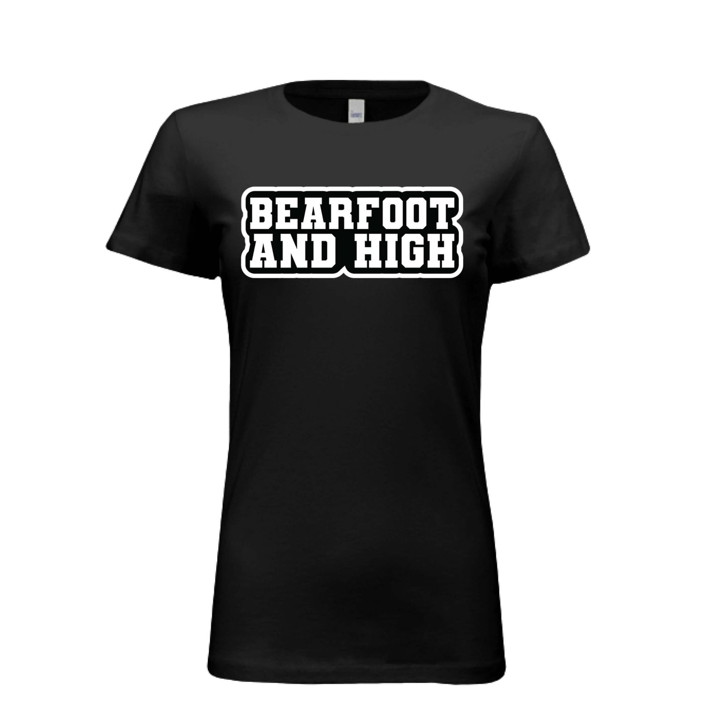 Bearfoot and High Ladies Bella Tee Shirt