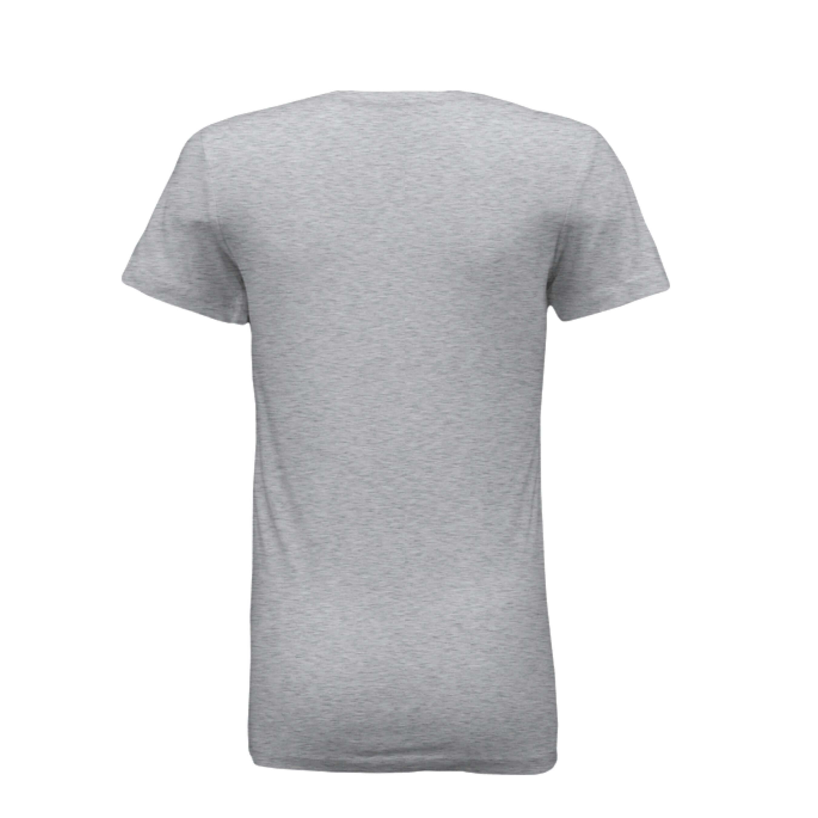Bearfoot and High Ladies Bella Tee Shirt ATHLETIC HEATHER - BACK