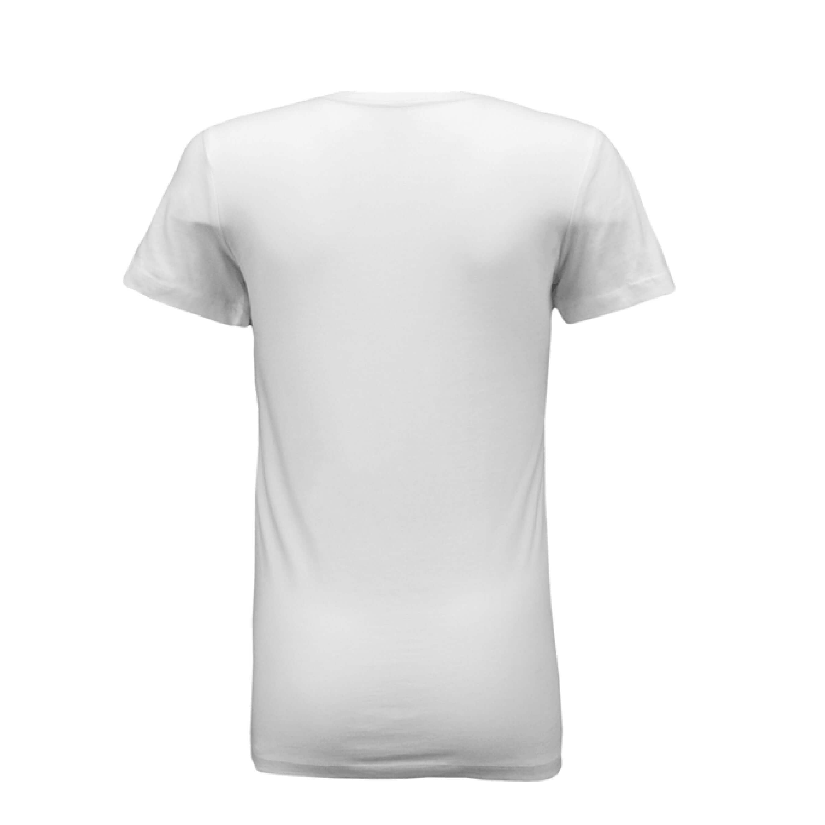 Bearfoot and High Ladies Bella Tee Shirt WHITE - BACK