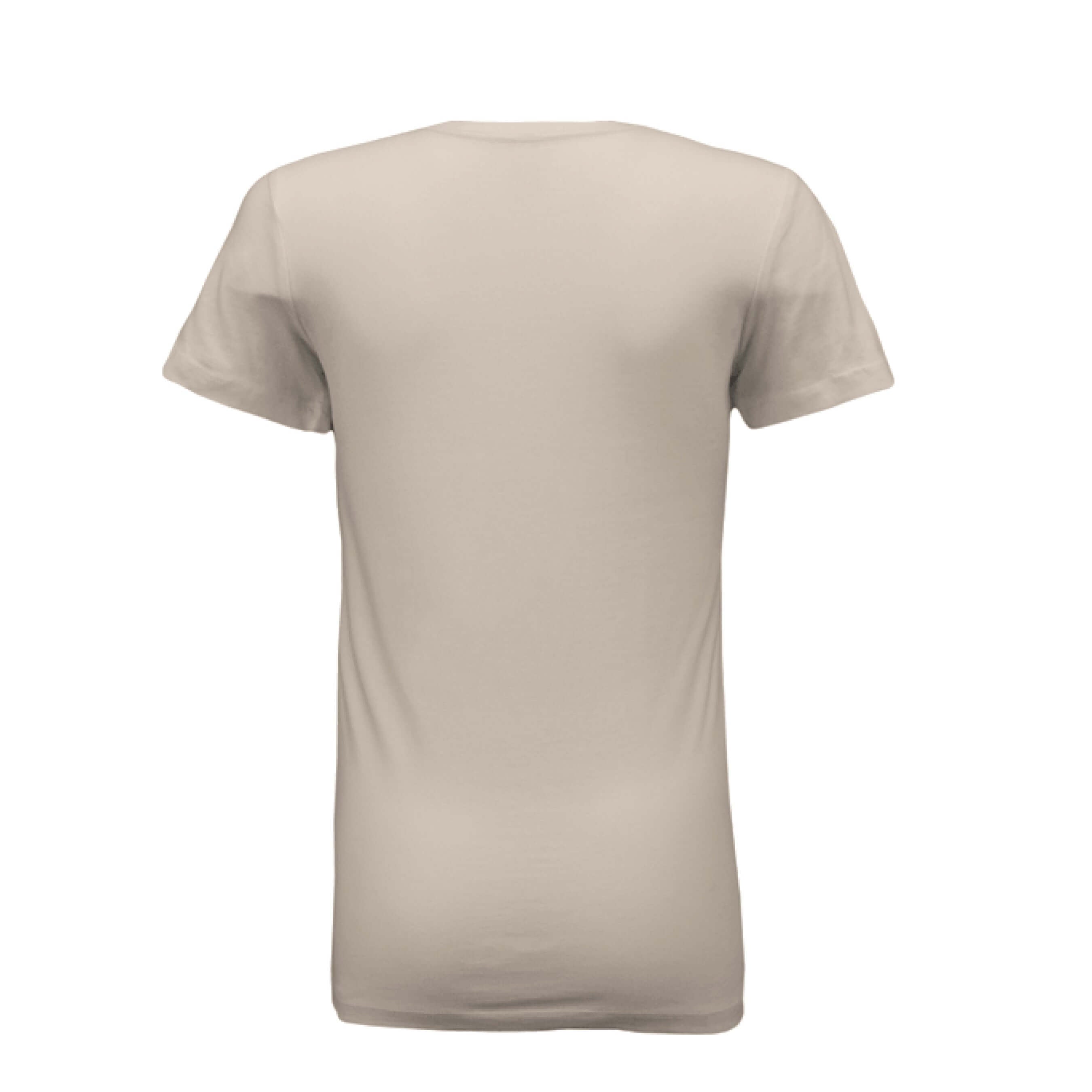 Bearfoot and High Ladies Bella Tee Shirt SOFT CREAM - BACK