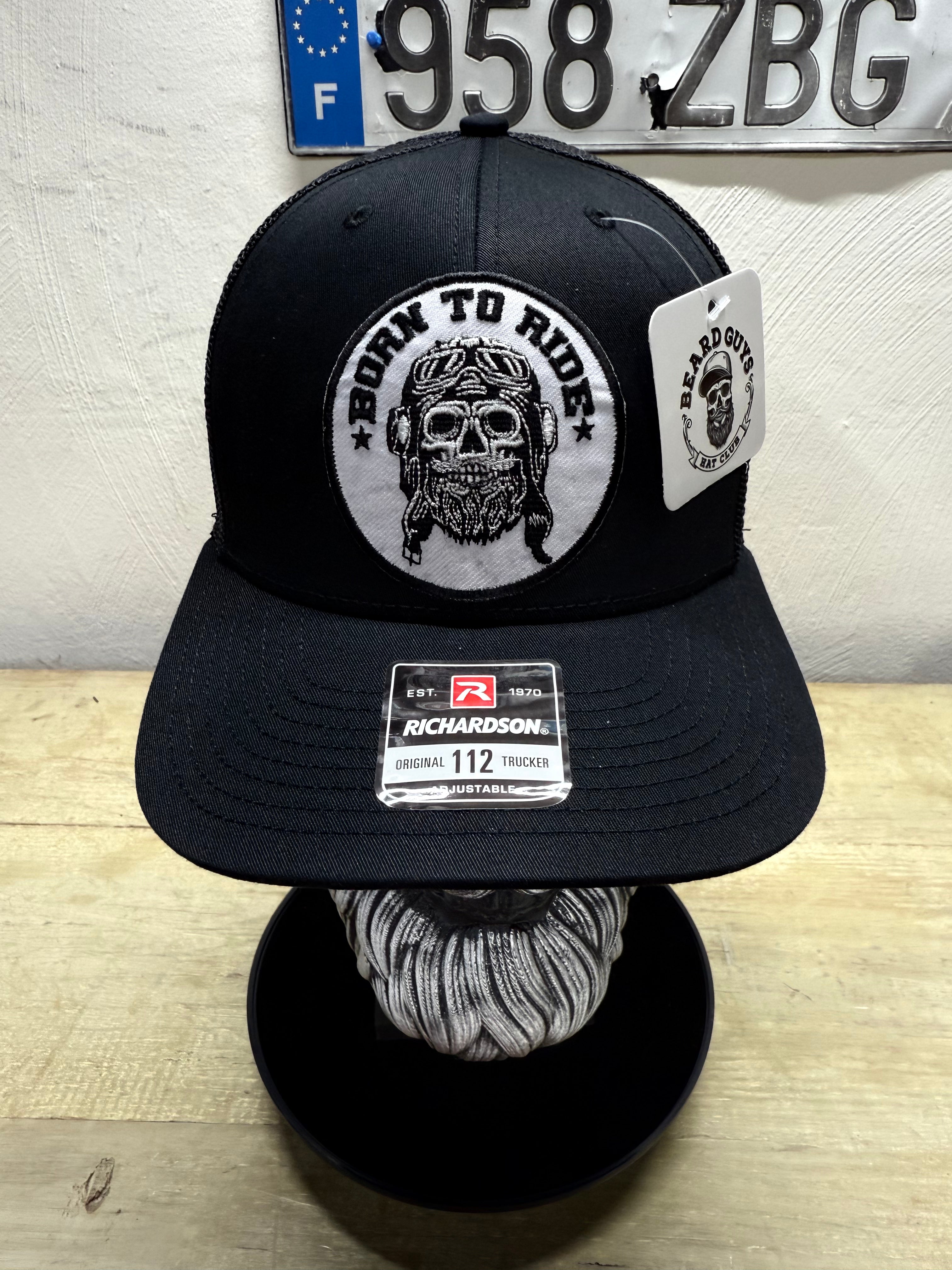 Born to Ride Biker Trucker Hats