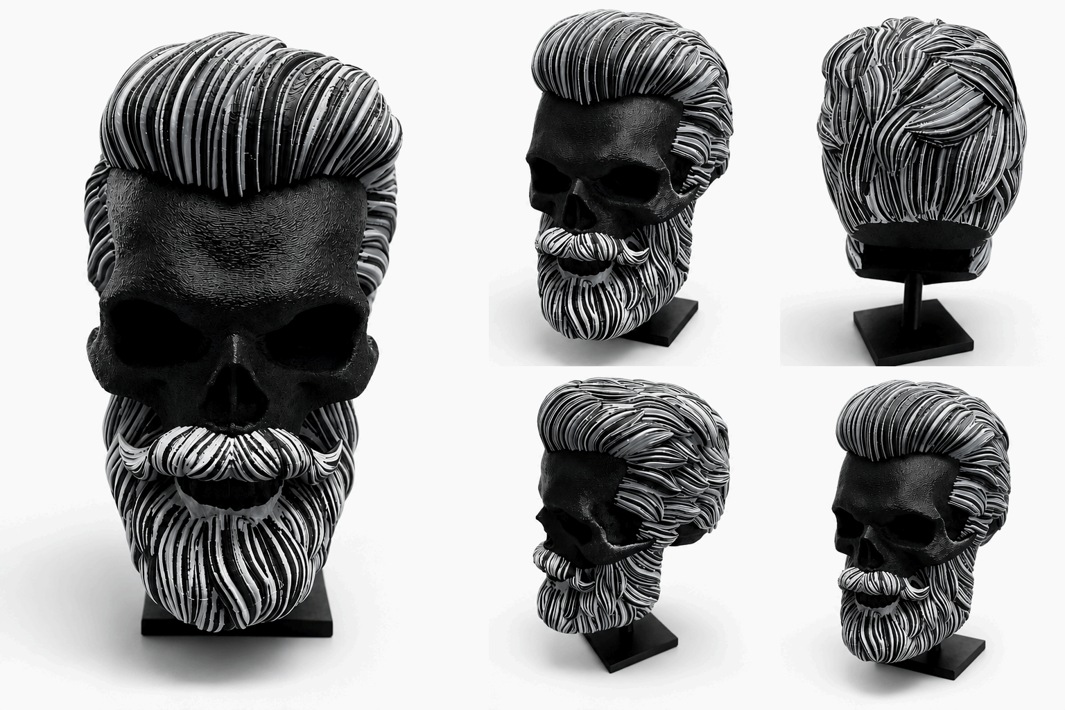 Custom_Bearded_Skull_3D_Printed_Desk_Decor_Gothic_Beard_Art_Handmade_PLA_Display_Piece_