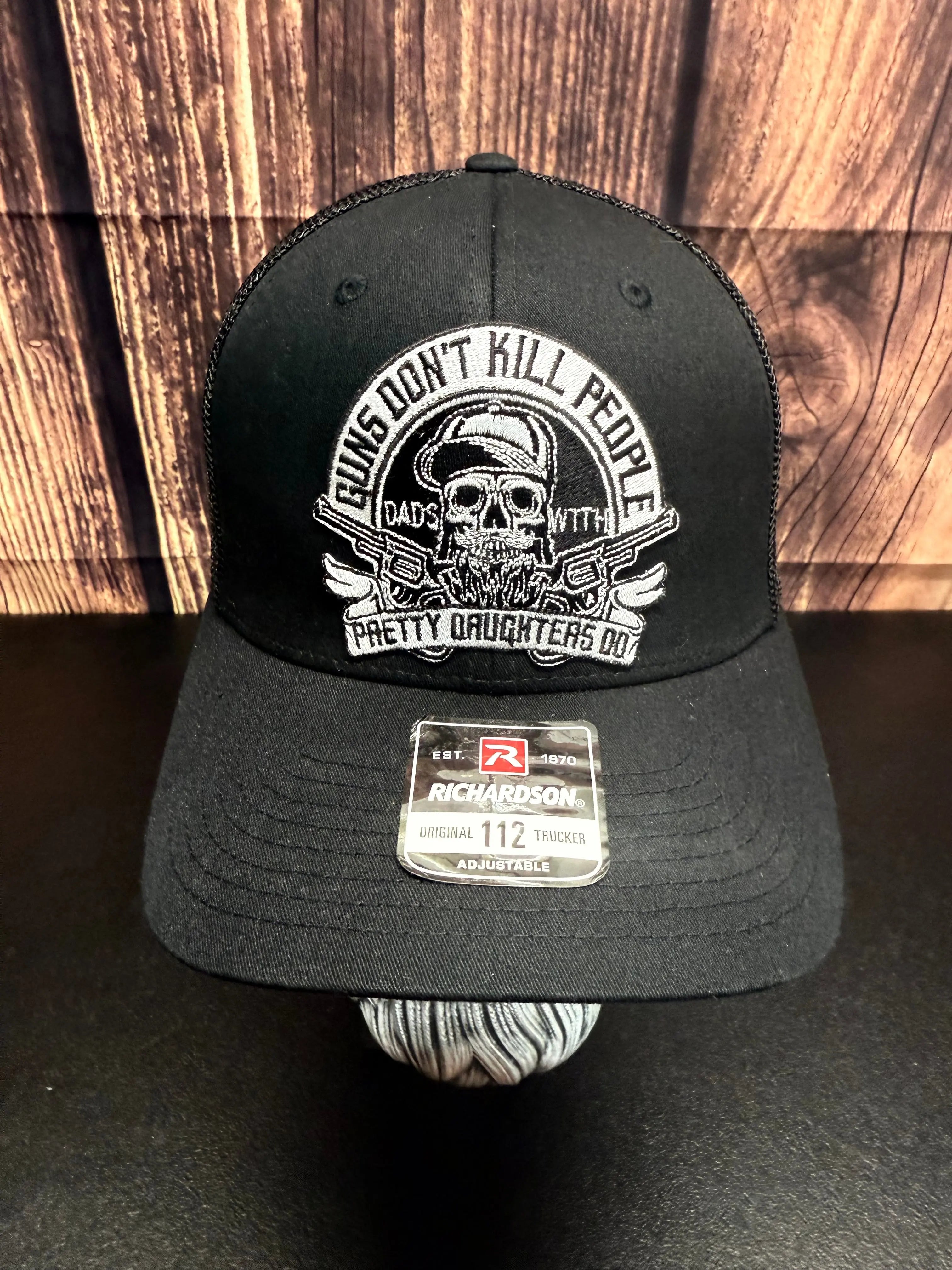 Dad And Guns Trucker Hat - Perfect Gift for Fathers