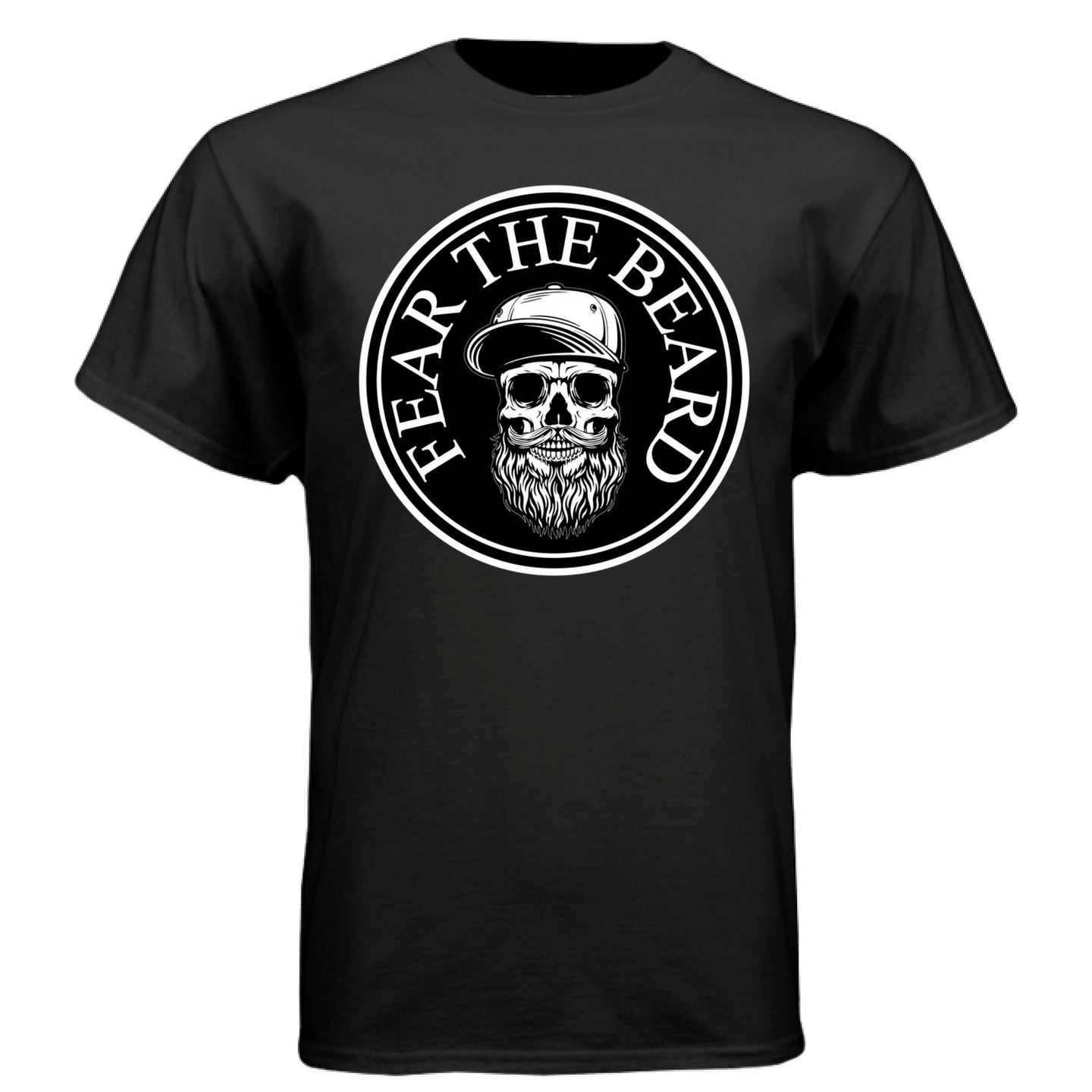 Fear The Beard Hanes Tee Shirt Perfect Gift for Beard Lovers