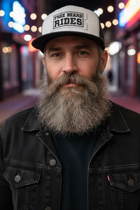 Free Beard Rides Trucker Hat - Fun & Unique Gift
