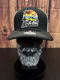 Gulf Of American 2025 Embroidered Patch Trucker Hat