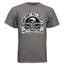 Guns Don’t Kill Dads With Pretty Daughters Do T Shirt  Oxford Grey - FRONT