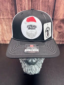 Holiday Skull Trucker Hat –Bearded Santa Christmas Beard Season Beard Guys Hat Club