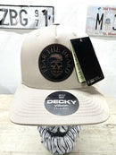 Fear The Beard Leather Patch Trucker Hat Snapback Cap