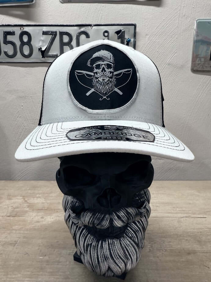 Bearded Skull Fishing Trucker Hats