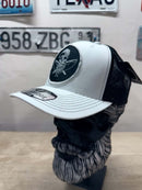Bearded Skull Fishing Trucker Hat Patch for Outdoorsmen