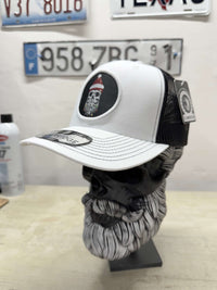 Christmas Skull Trucker Hat