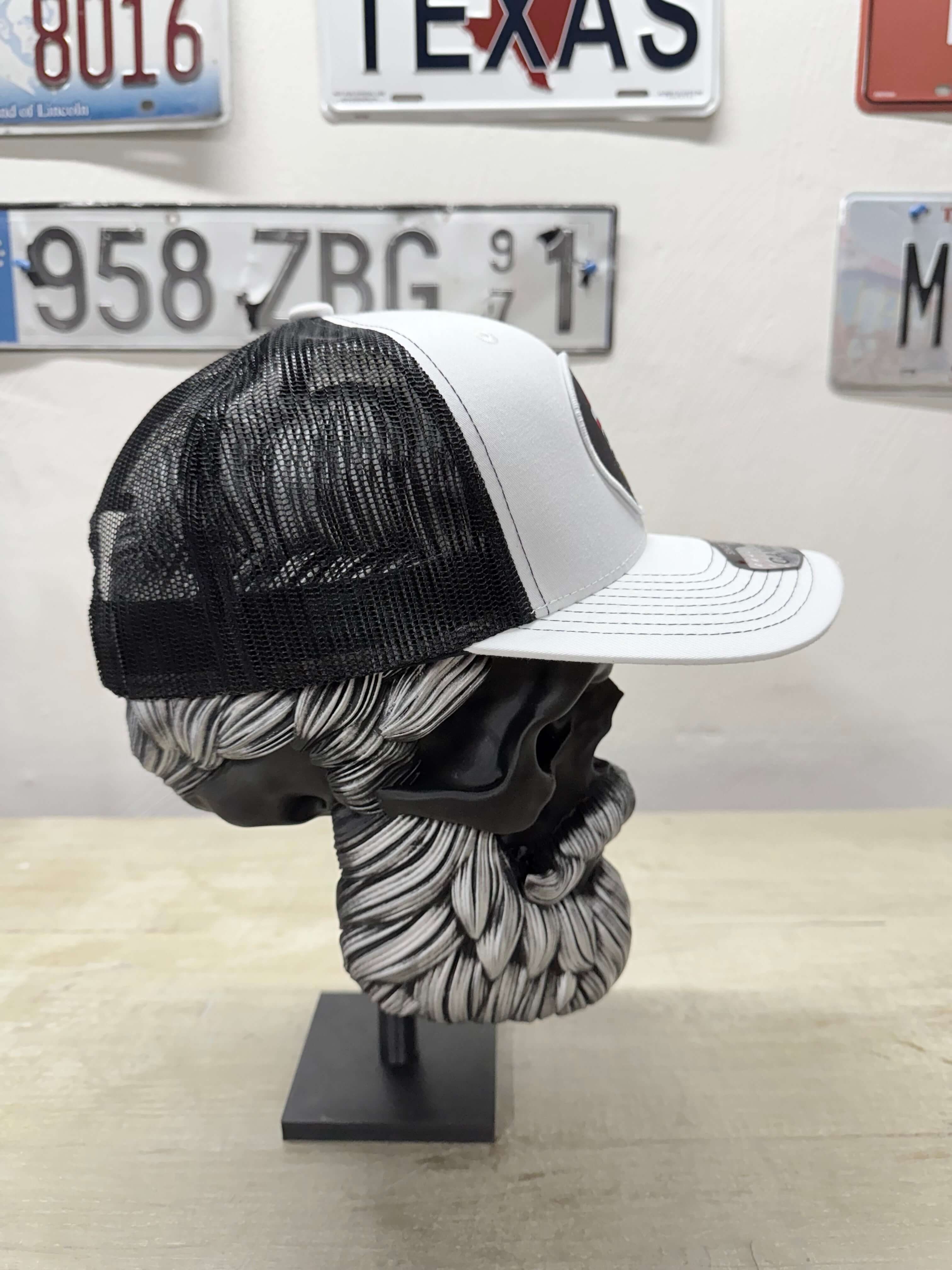 Christmas Skull Trucker Hat