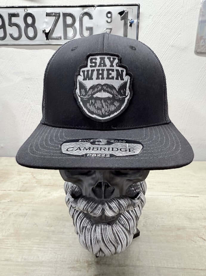 Say When Beard Trucker Hat - Ultimate Gift for Bearded Men