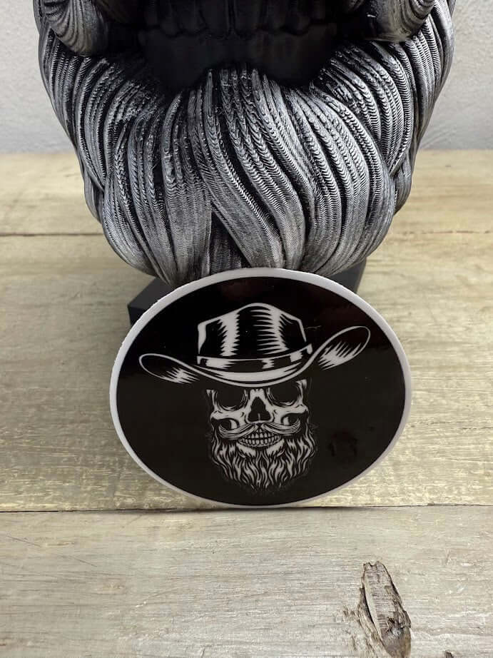 Cowboy Beard Skull Cowboy Beard Skull