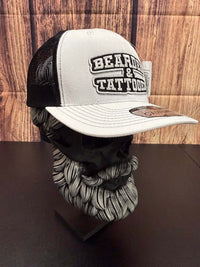 Bearded And Tattooed Trucker Hat For Guys With Beards