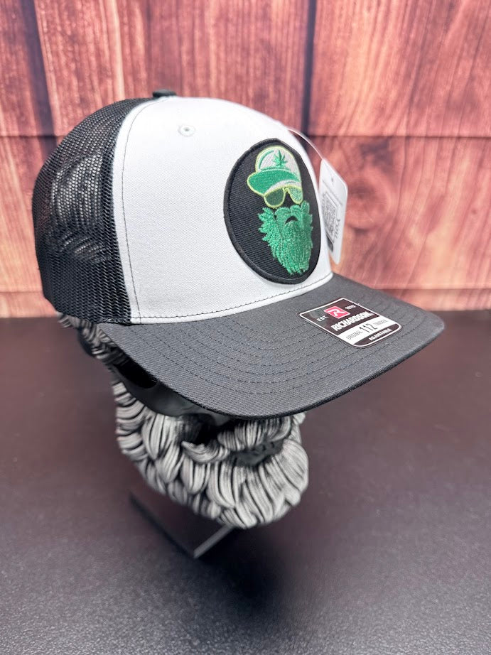 Weed Man Beard Trucker Hat – Fun Gift for Beard Lovers