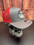 Bearded Santa Skull Holiday Beardmas Edition Richardson Hat