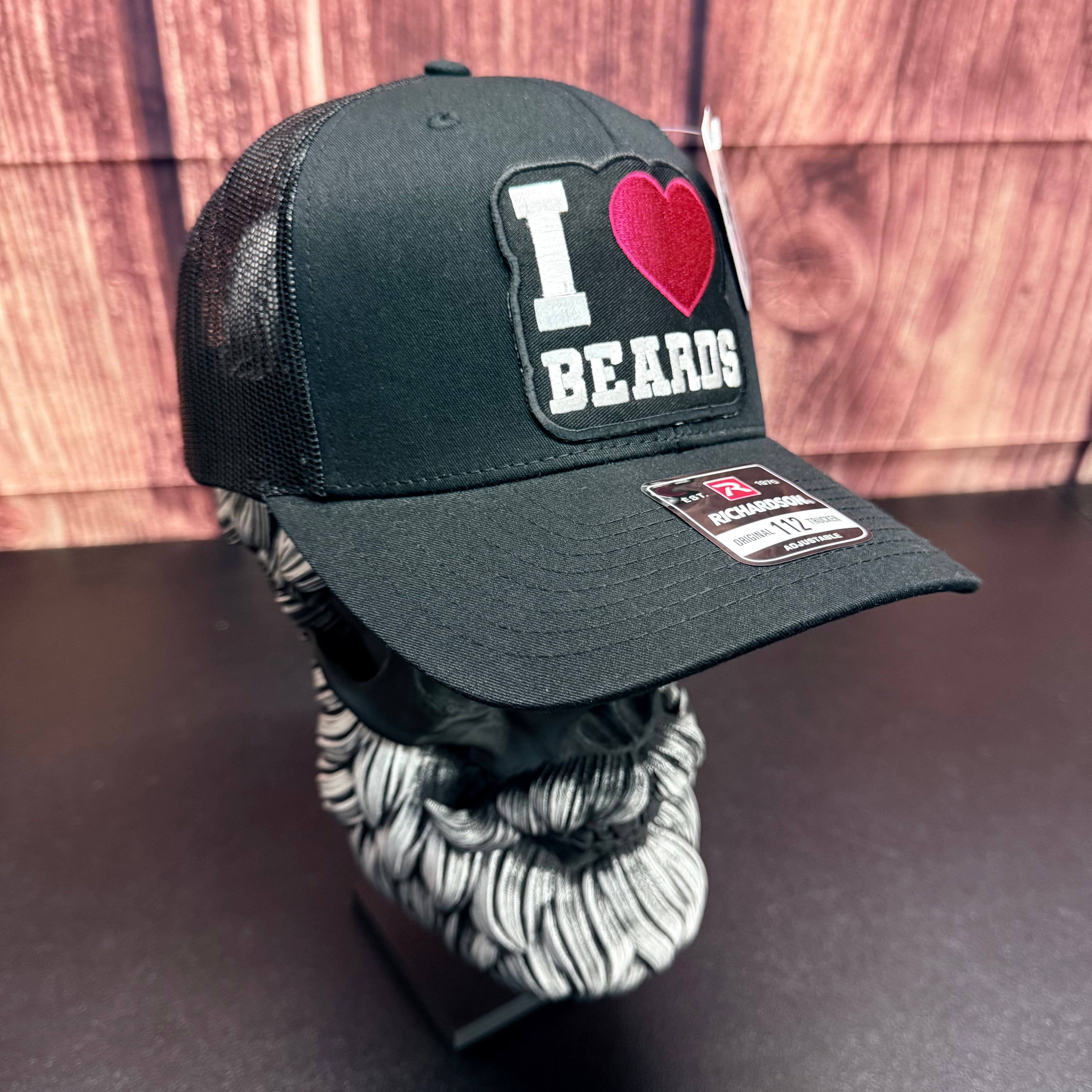 I Love Beards Richardson Trucker Hat Great Gift For Beard Lovers