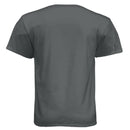 It’s Never Too Long Graphic Tee Shirt with Bold Attitude CHARCOAL HEATHER - BACK
