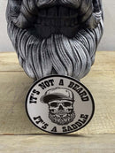 It's Not A Beard It's A Saddle 3 Inch Sticker