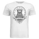 King of Patience Gothic Beard T-Shirt Symbol of Timeless Wisdom
WHITE - FRONT
