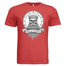 King of Patience Gothic Beard T-Shirt Symbol of Timeless Wisdom
RED - FRONT