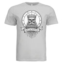 King of Patience Gothic Beard T-Shirt Symbol of Timeless Wisdom
SILVER - FRONT