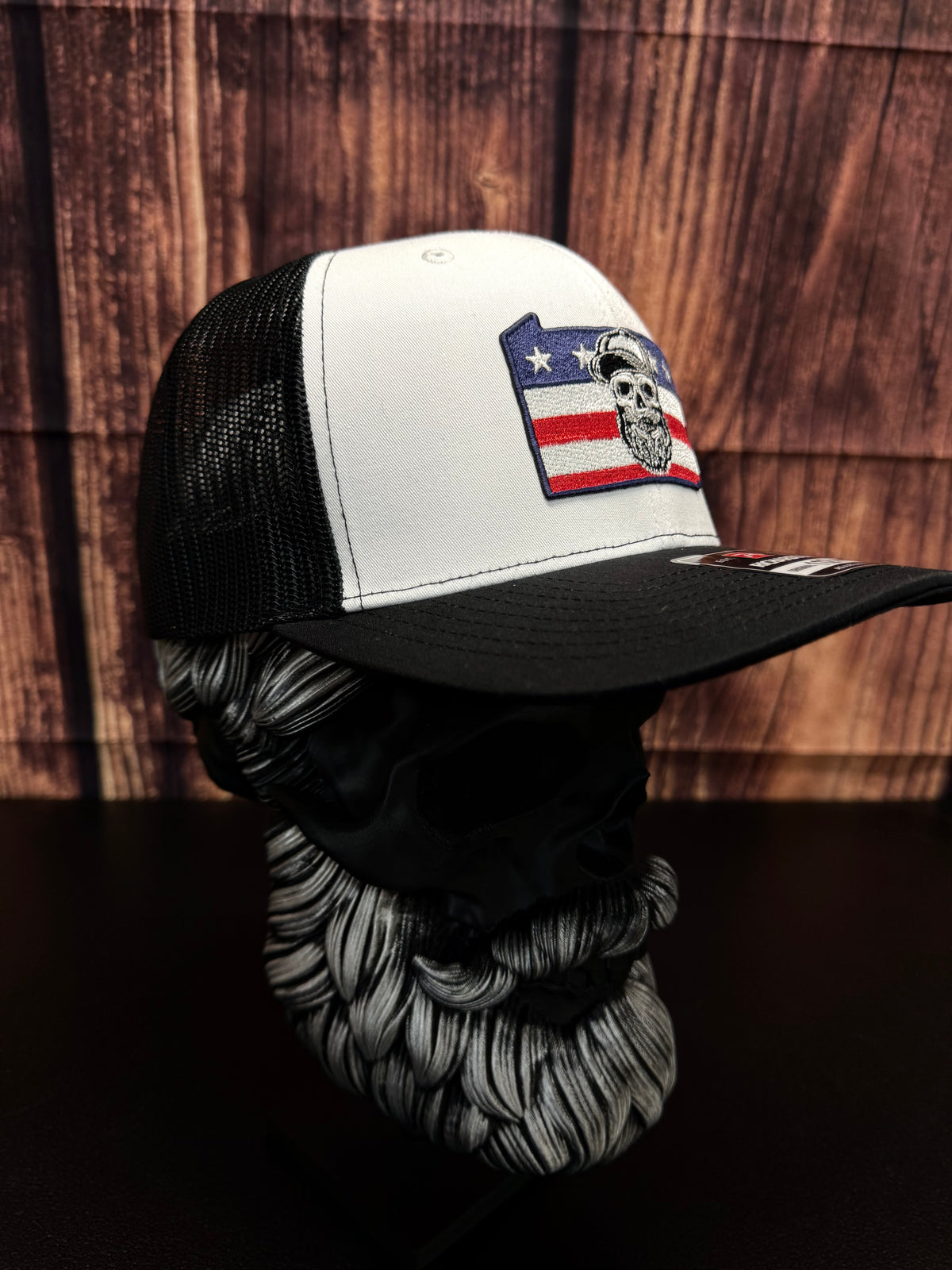 Pennsylvania Beard Skull State Richardson Hat For PA Guys

