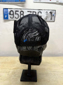 Pride Bearded Skull Guy On A Trucker Hat Back
