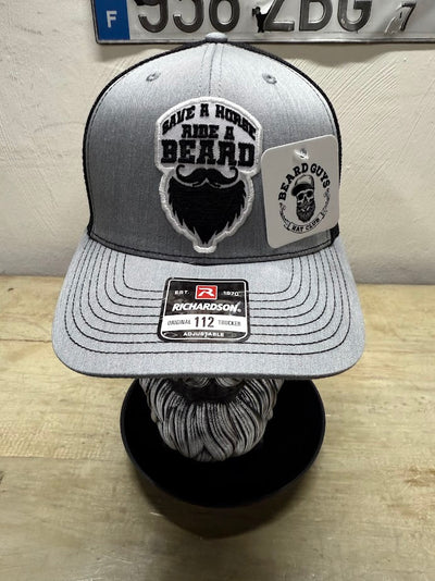 Save A Horse Ride A Beard Trucker Hat Front 1