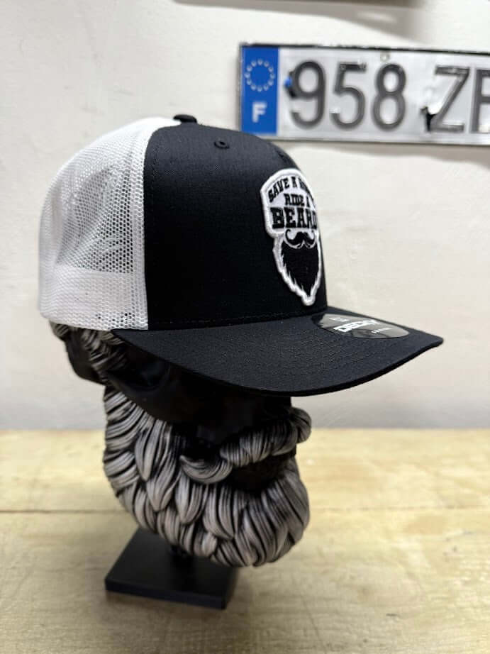 Save A Horse Ride A Beard Trucker Hat Side