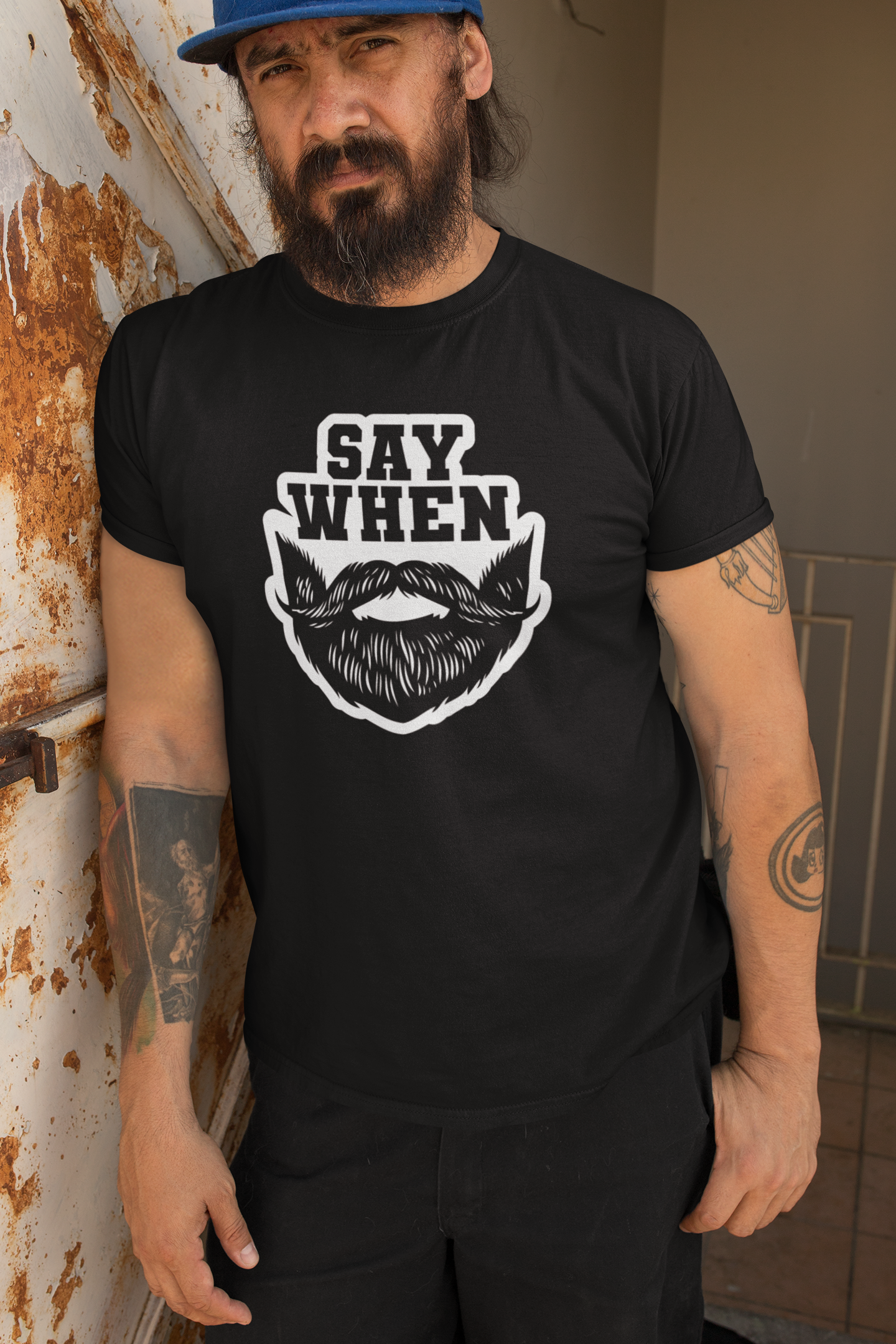 Say When – The Bearded Challenge T Shirt