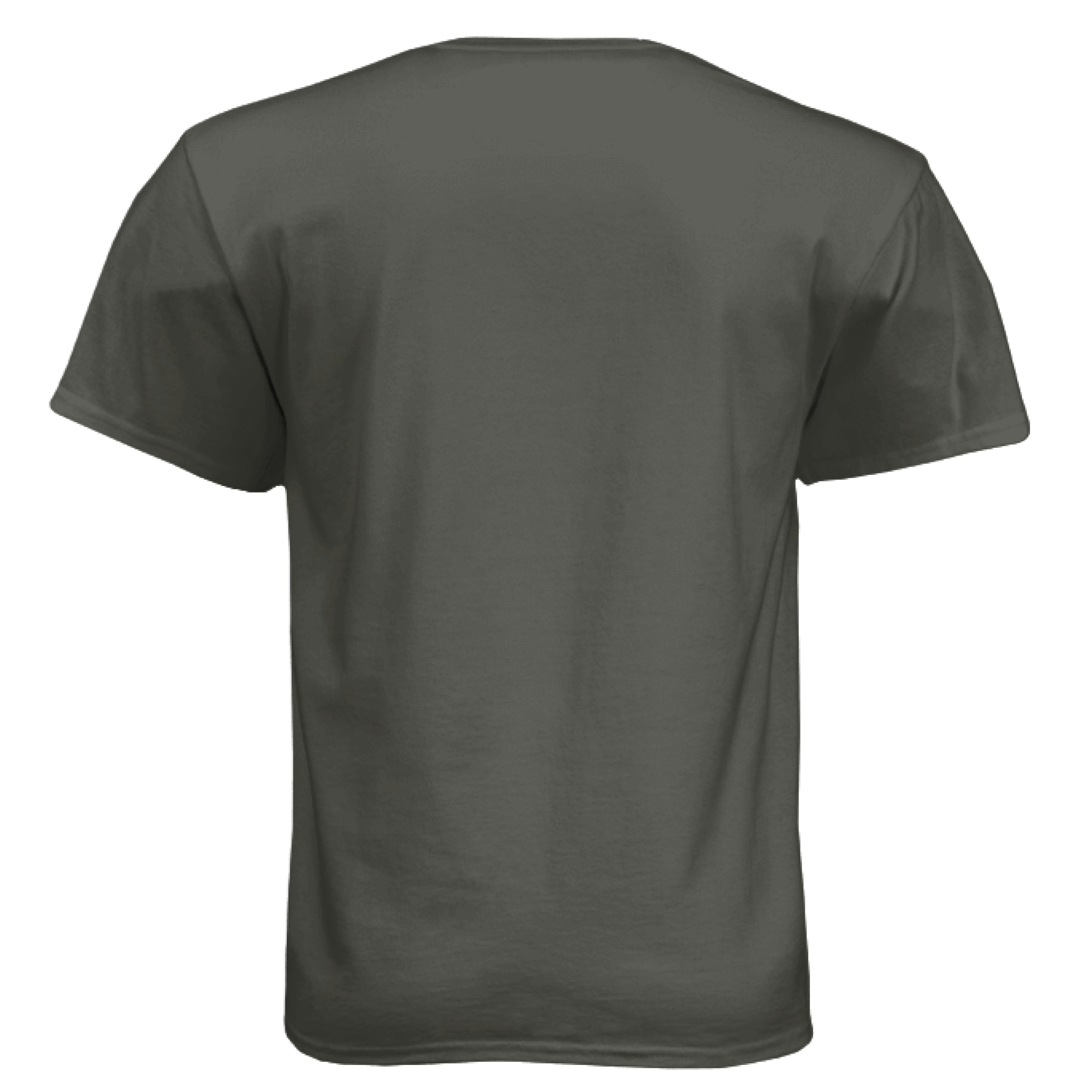 Smoking And Toking Graphic Hanes Tee Shirt SMOKE GRAY - BACK