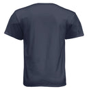 Smoking And Toking Graphic Hanes Tee Shirt Athletic Navy - BACK