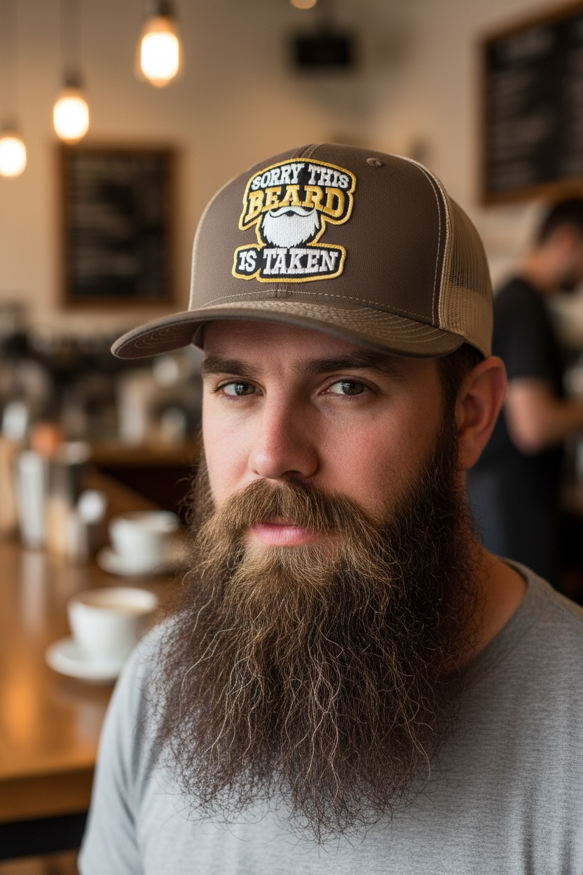 Sorry This Beard Is Taken Richardson Hat For Bearded Guys