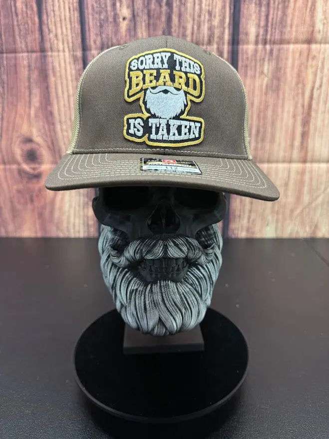 Sorry This Beard Is Taken Trucker Hat – Fun Gift