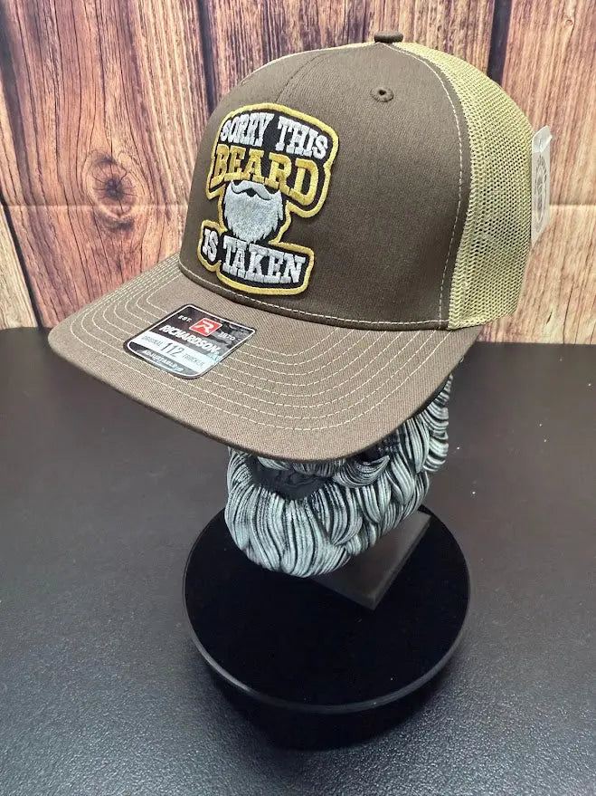 Sorry This Beard Is Taken Trucker Hat – Fun Gift