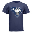 South_Carolina_Palmetto_Skull_Blue_Crescent_State_Outline
NAVY - FRONT