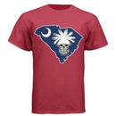 South_Carolina_Palmetto_Skull_Blue_Crescent_State_Outline
Athletic Red - FRONT