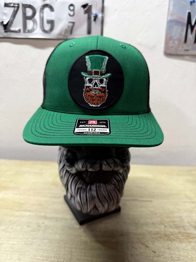 trucker Hat Green Color Front view