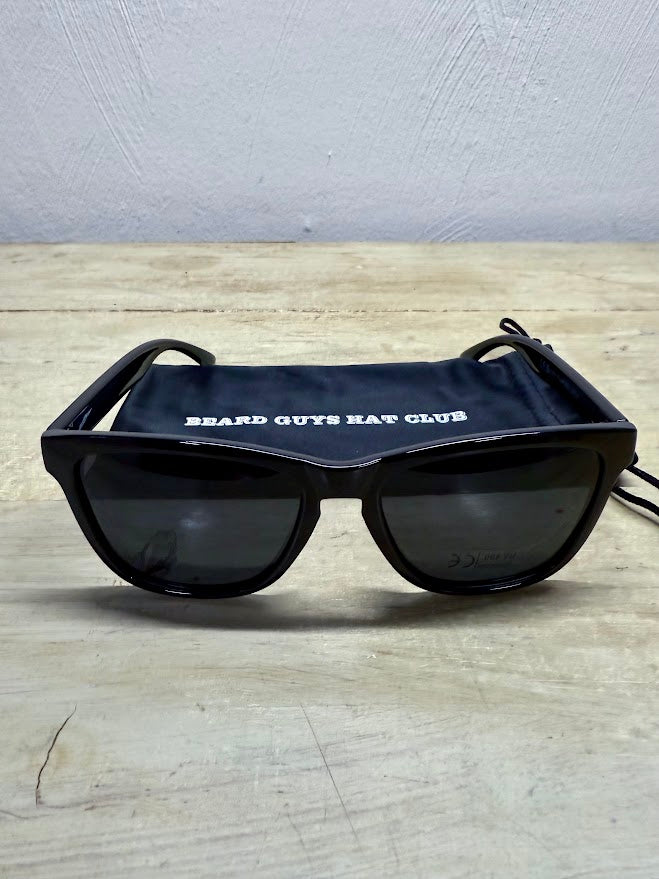 beard goggles Sunglass Black on Black Beard Guys Hat Club