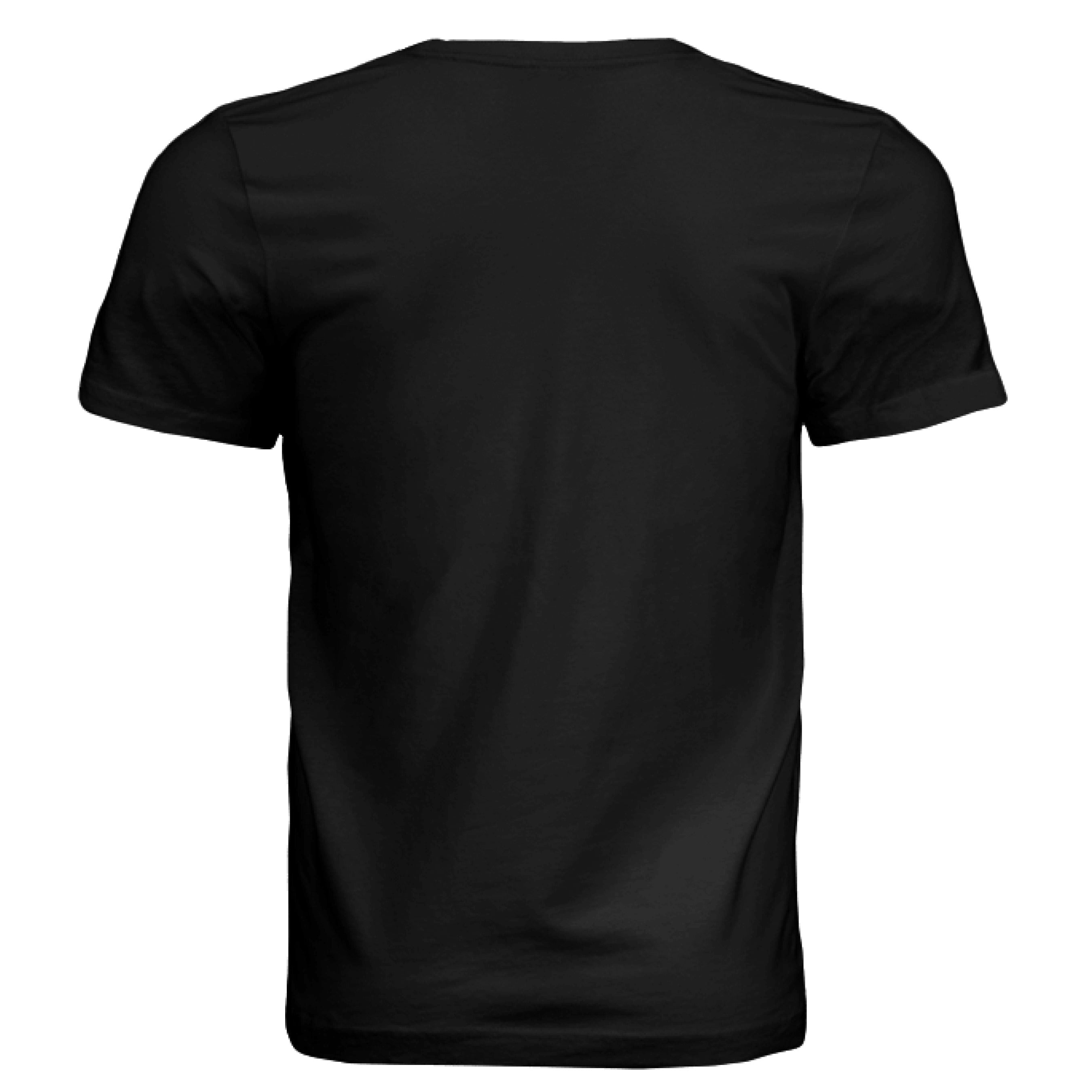 Tattooed Low Life Tee Shirt Funny Bold Rebellious Statement BLACK - BACK
