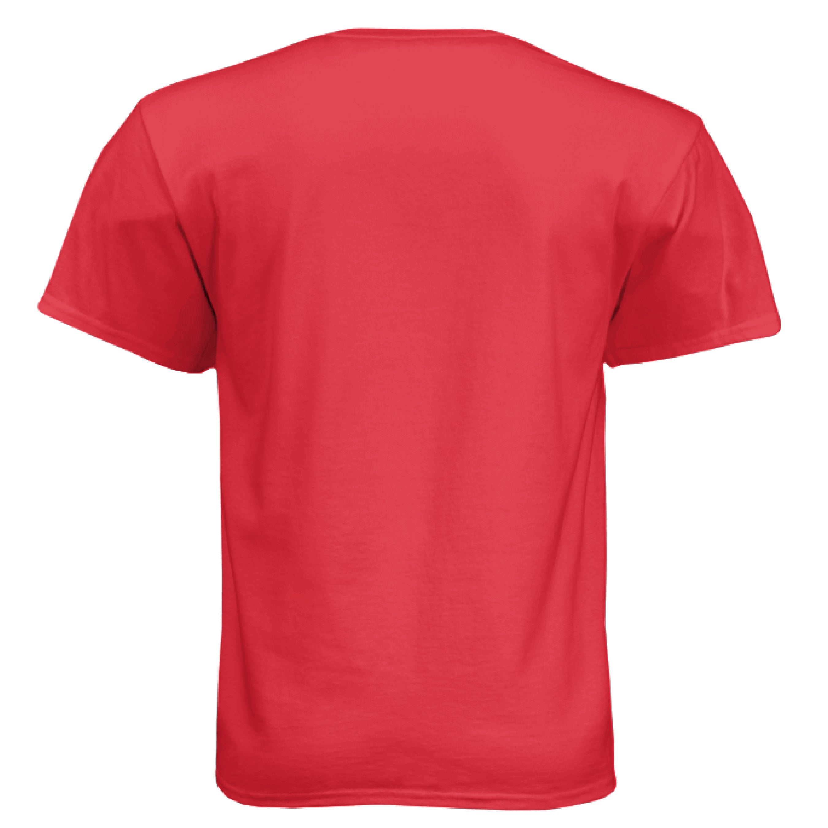 Trust Me I Have a Beard Humor Graphic Bearded Tee Shirt DEEP RED - BACK
