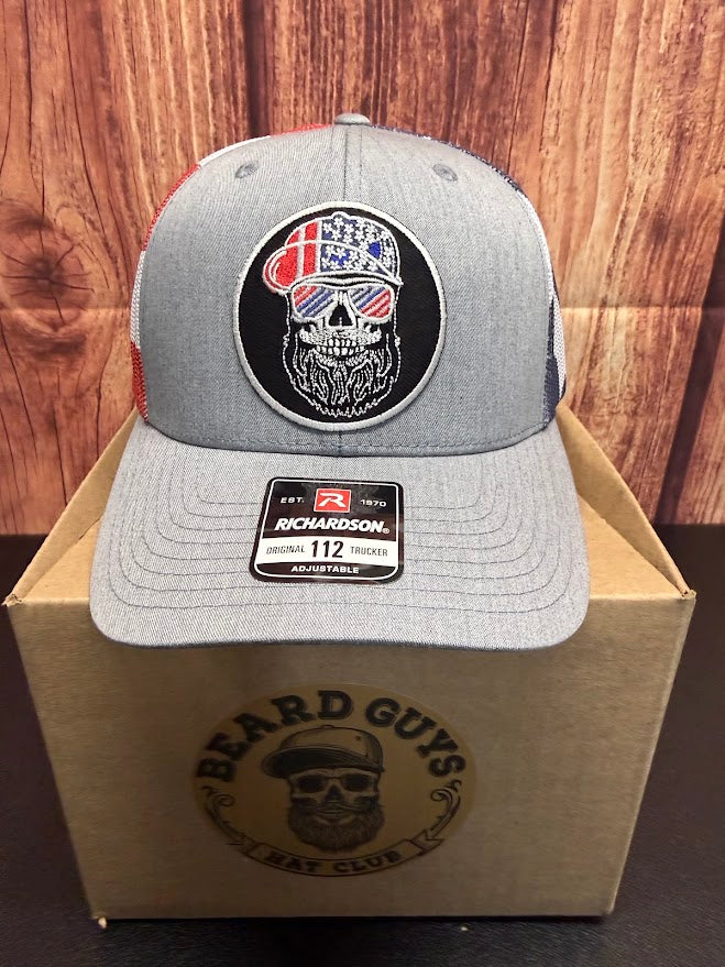 U.S. OF A. Richardson Trucker Hat USA Cap 2