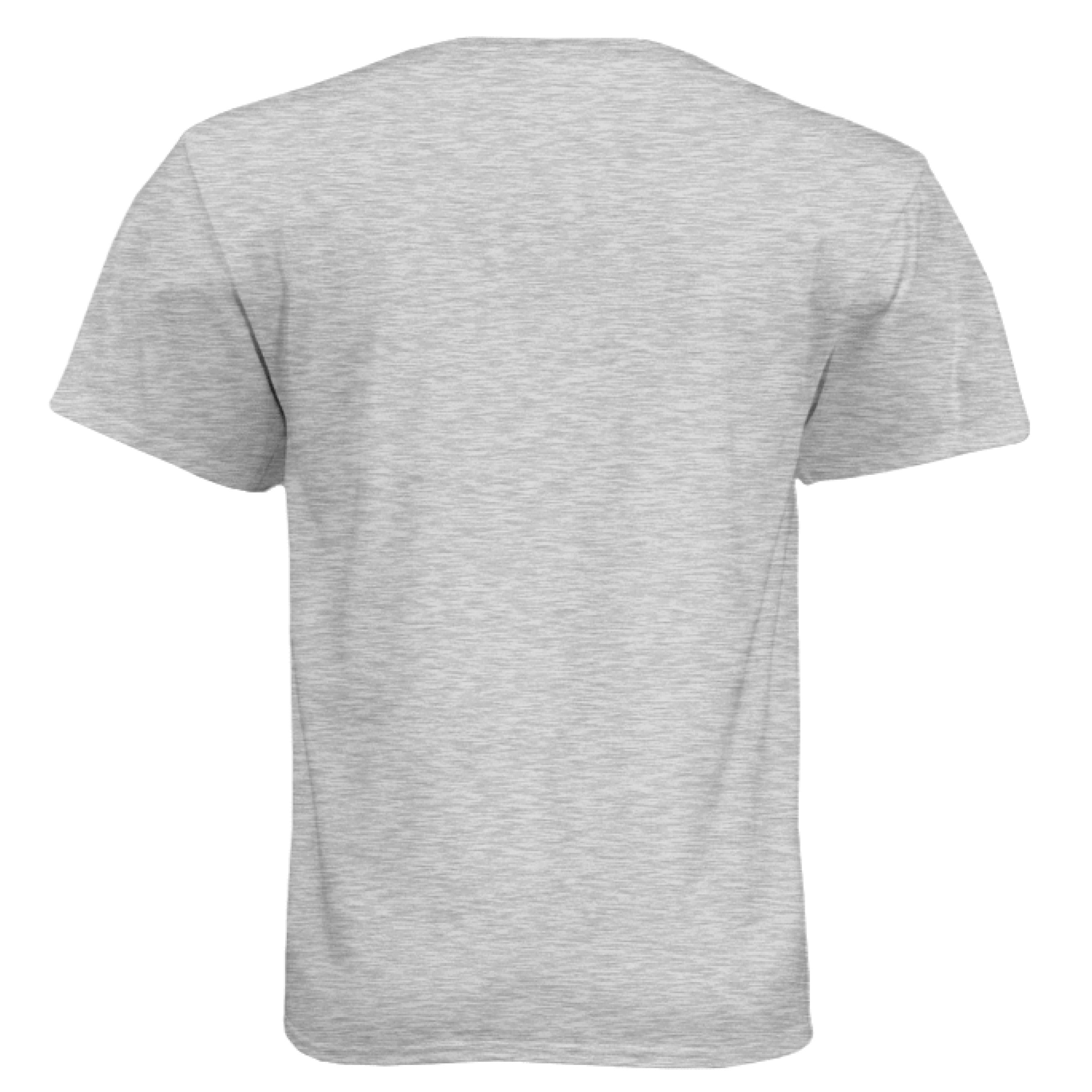 USA Bearded Skull Patriot Hanes Tee Shirt Great For 4th of July ASH - BACK